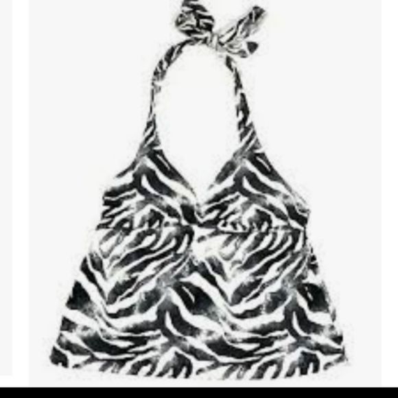 Catalina Other - 𝅺NWT Catalina Animal Print Halter Tankini Top - Size 3X (22W-…